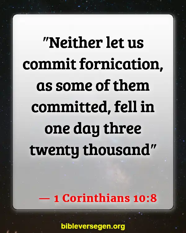 Bible Verses About Praying Over Food (1 Corinthians 10:8)