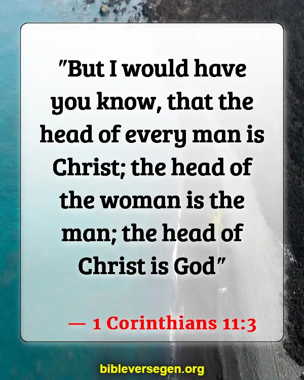 Bible Verses About Women Pastors (1 Corinthians 11:3)