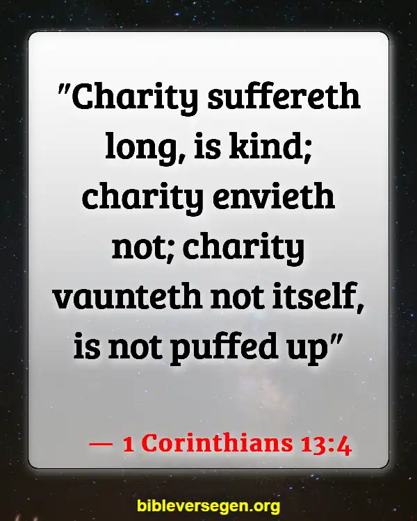 Bible Verses About Riches (1 Corinthians 13:4)