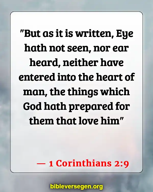 Bible Verses About Animals In Heaven (1 Corinthians 2:9)