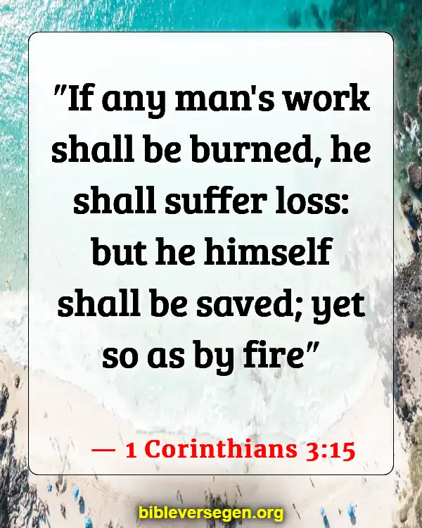 Bible Verses About Journey (1 Corinthians 3:15)