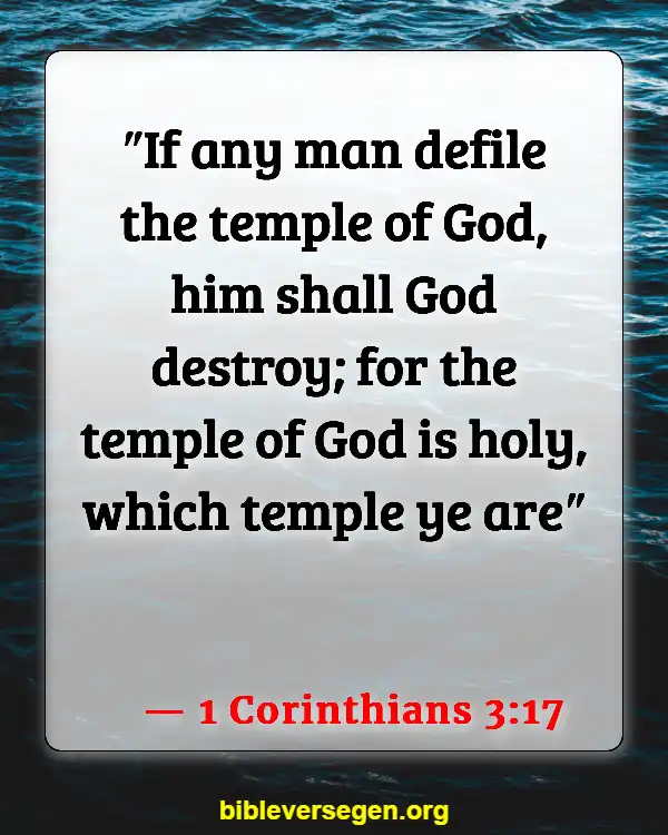 Bible Verses About Good Health (1 Corinthians 3:17)