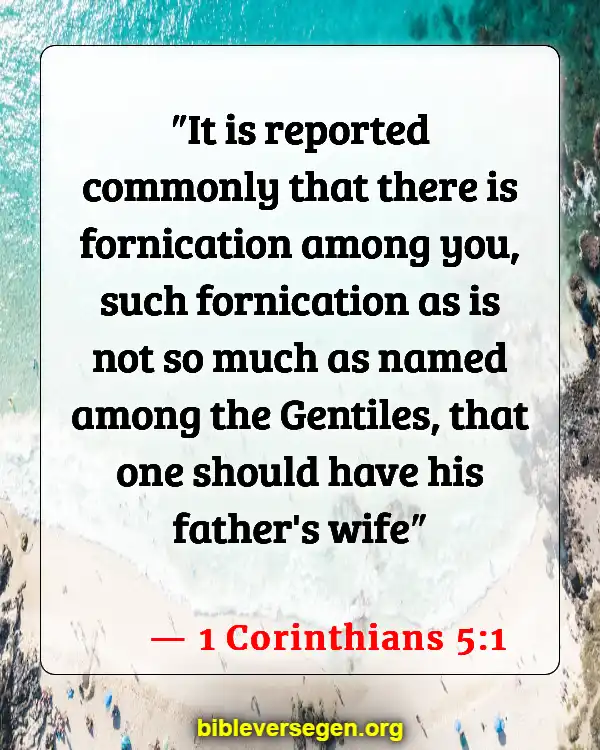 Bible Verses About Sex Before Marriage (1 Corinthians 5:1)