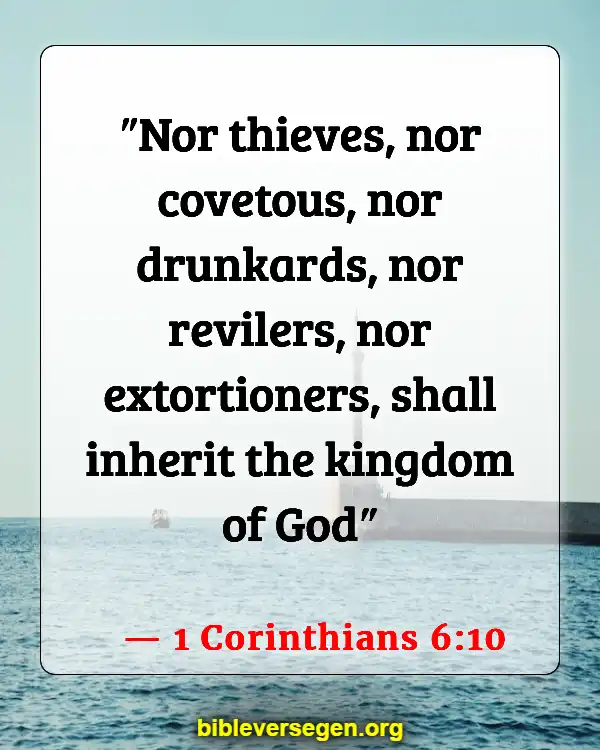 Bible Verses About Smoking (1 Corinthians 6:10)