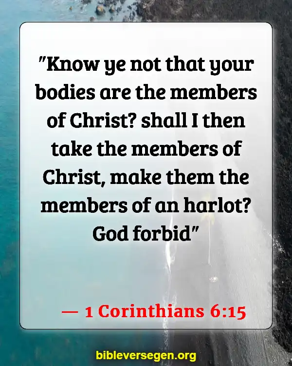 Bible Verses About Marking Your Body (1 Corinthians 6:15)