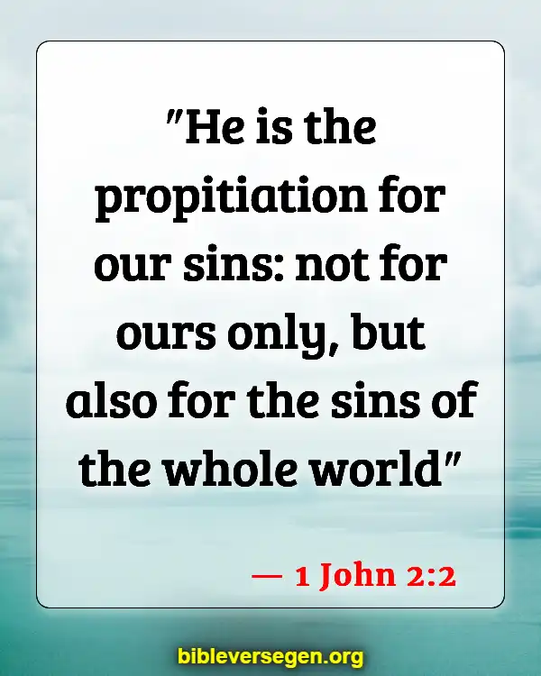 Bible Verses About Sin And The Bible (1 John 2:2)