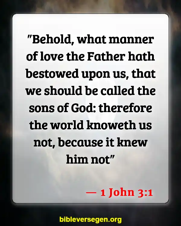 Bible Verses About Children And Prayer (1 John 3:1)