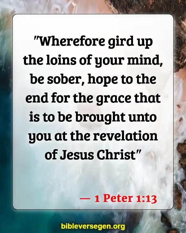 Bible Verses About Mind Control (1 Peter 1:13)