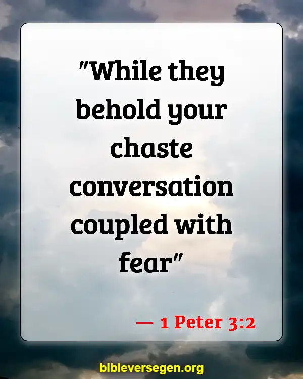 Bible Verses About Jewelry (1 Peter 3:2)