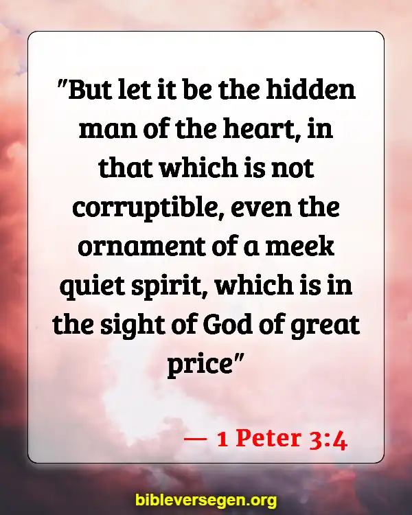 Bible Verses About Jewelry (1 Peter 3:4)