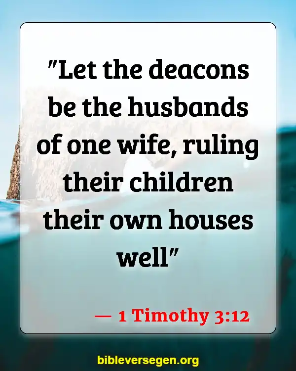 Bible Verses About Women Pastors (1 Timothy 3:12)