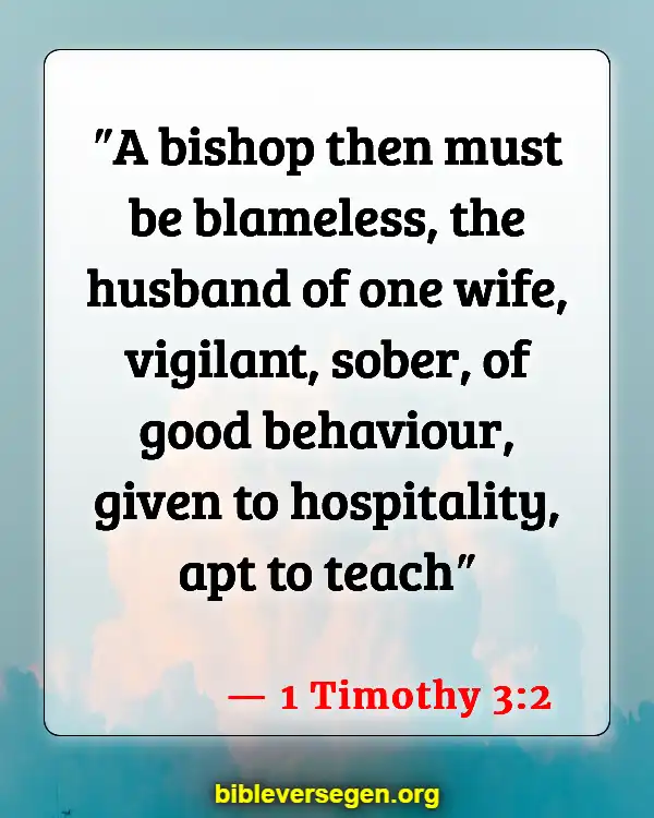 Bible Verses About Suing The Church (1 Timothy 3:2)