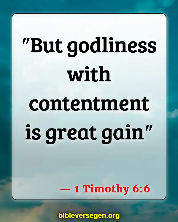 Bible Verses About Health And Fitness (1 Timothy 6:6)