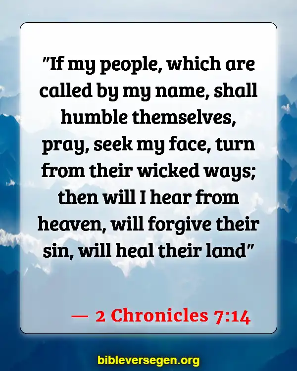 Bible Verses About Praying Over Food (2 Chronicles 7:14)