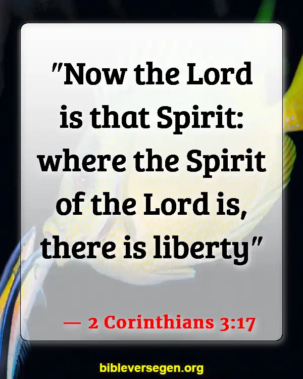 Bible Verses About Filling Of The Holy Spirit (2 Corinthians 3:17)