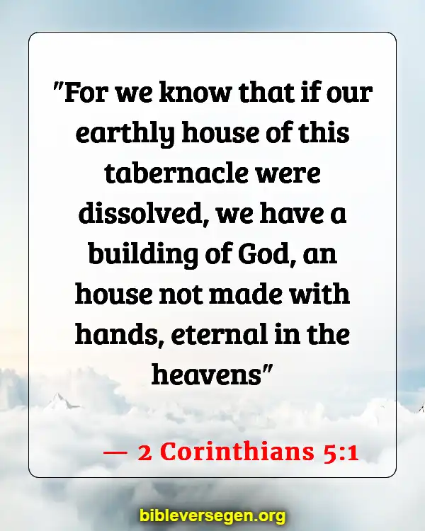 Bible Verses About Who Is Going To Heaven (2 Corinthians 5:1)