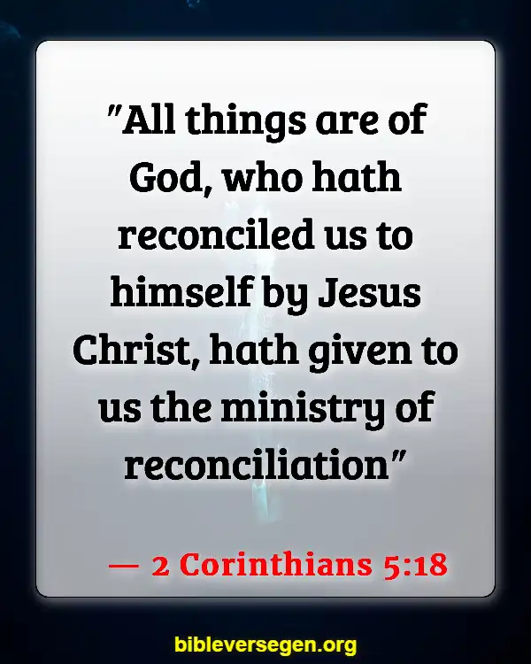 Bible Verses About Becoming A Minister (2 Corinthians 5:18)
