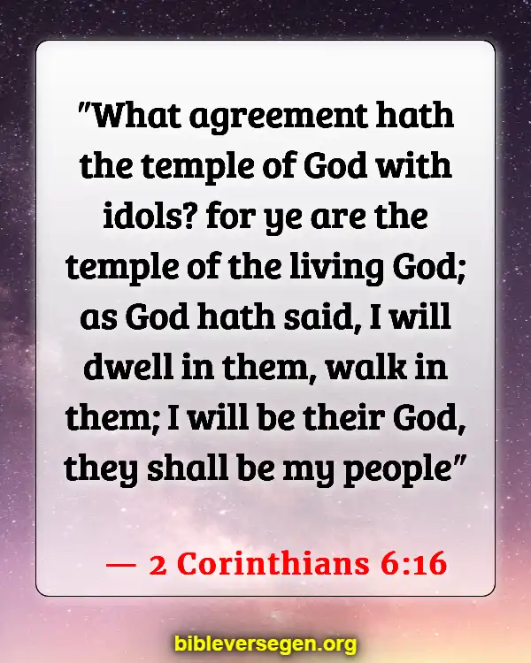 Bible Verses About Stone (2 Corinthians 6:16)