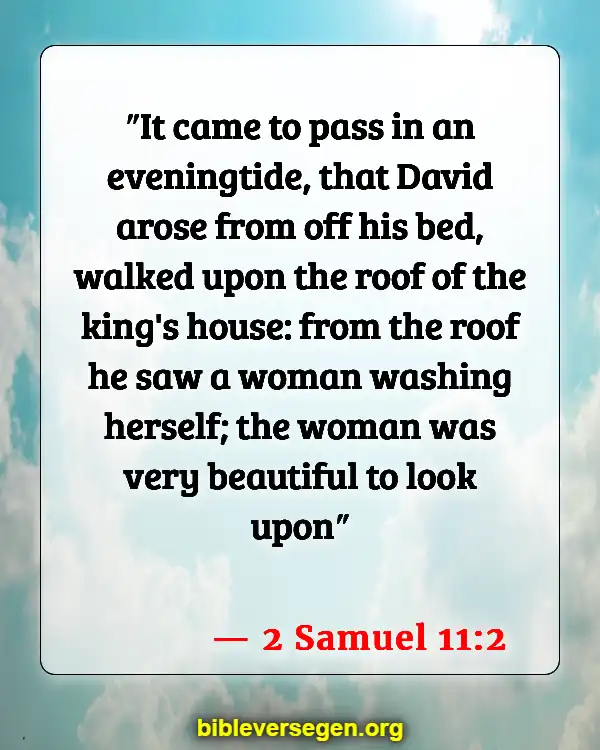 Bible Verses About Bathsheba (2 Samuel 11:2)