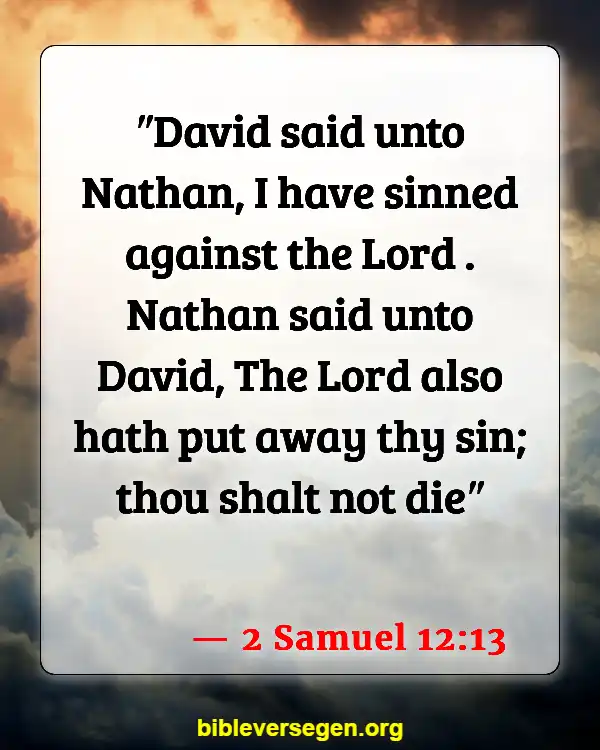 Bible Verses About Bathsheba (2 Samuel 12:13)