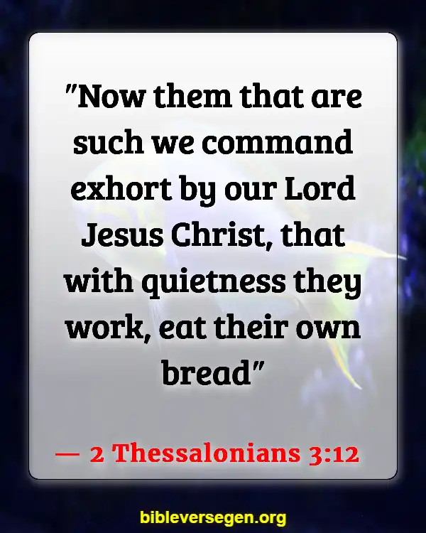 Bible Verses About Women Pastors (2 Thessalonians 3:12)