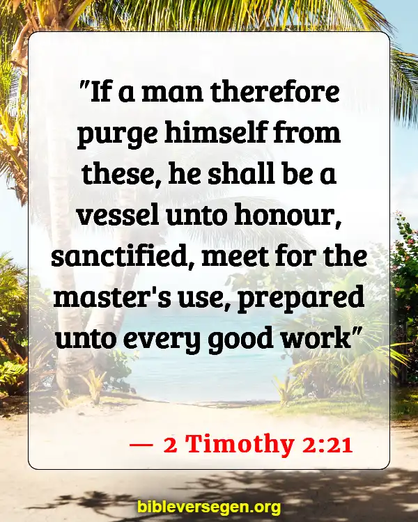 Bible Verses About Self Denial (2 Timothy 2:21)