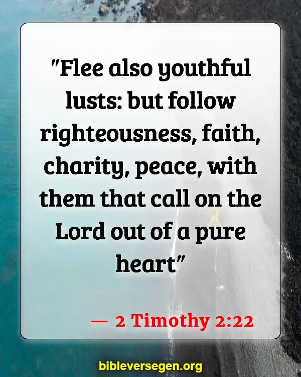Bible Verses About Impure Thoughts (2 Timothy 2:22)