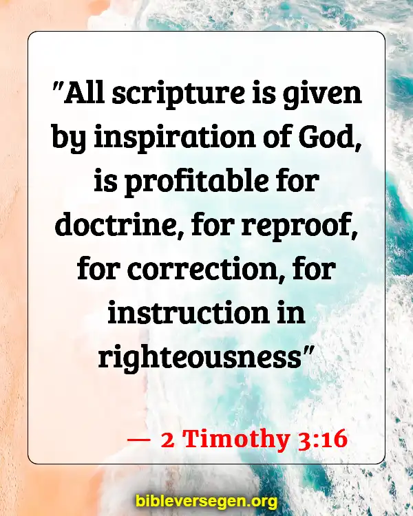 Bible Verses About Dealing With A Liar (2 Timothy 3:16)