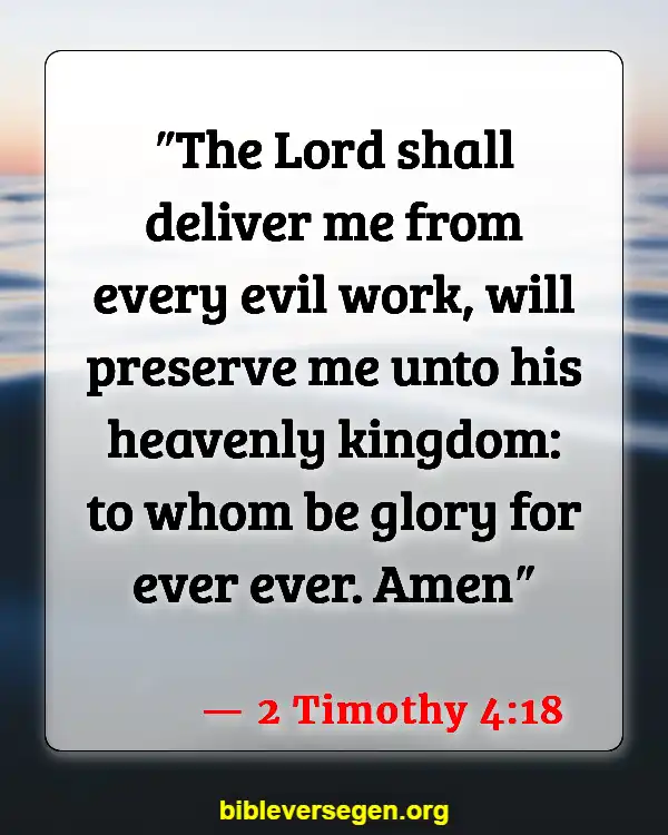 Bible Verses About Heavenly Realms (2 Timothy 4:18)