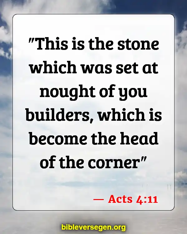 Bible Verses About Stone (Acts 4:11)