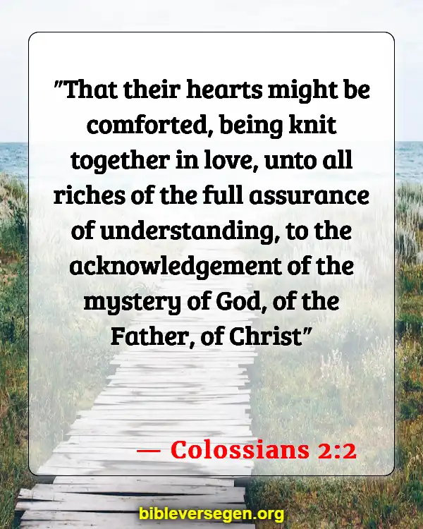 Bible Verses About Gathering Together (Colossians 2:2)