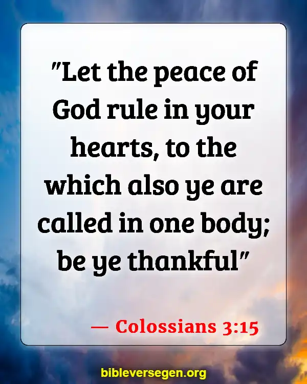 Bible Verses About Children And Prayer (Colossians 3:15)