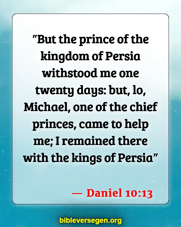 Bible Verses About Legion (Daniel 10:13)
