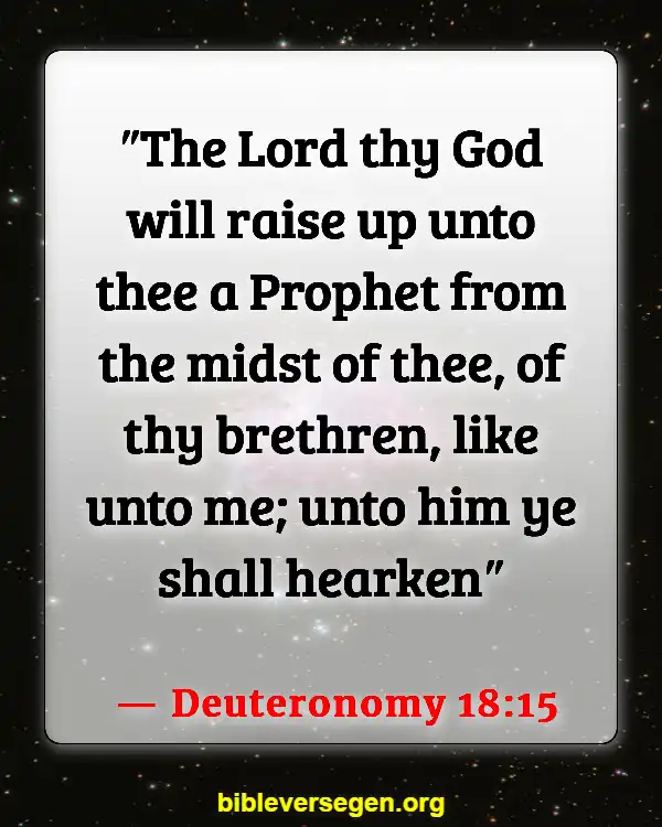 Bible Verses About Problem Solving (Deuteronomy 18:15)
