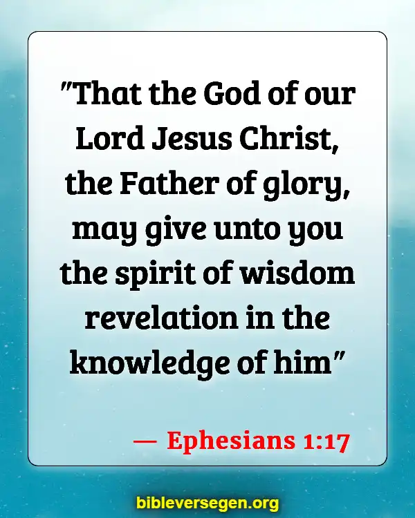 Bible Verses About Seven Spirits (Ephesians 1:17)
