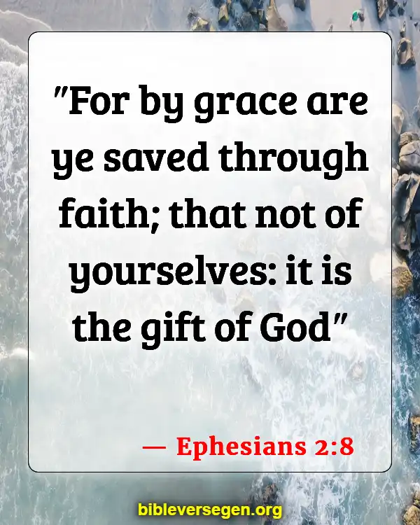 Bible Verses About Stone (Ephesians 2:8)