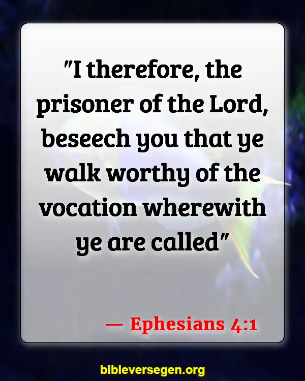 Bible Verses About Coarse Joking (Ephesians 4:1)