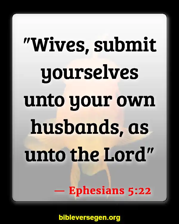 Bible Verses About Women Pastors (Ephesians 5:22)