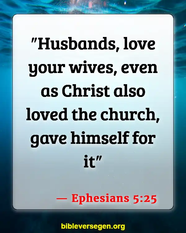 Bible Verses About Problem Solving (Ephesians 5:25)