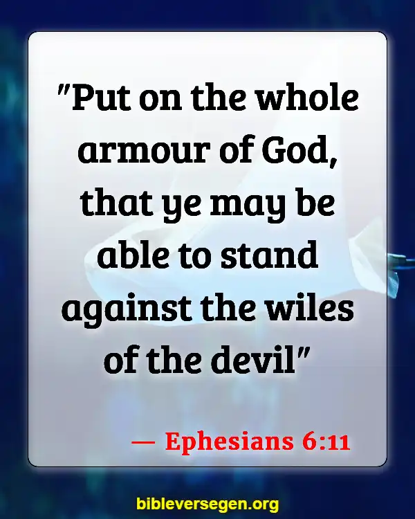 Bible Verses About Problem Solving (Ephesians 6:11)