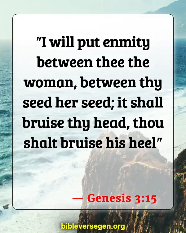 Bible Verses About Falling (Genesis 3:15)