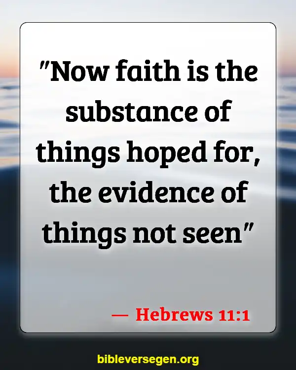 Bible Verses About Impure Thoughts (Hebrews 11:1)