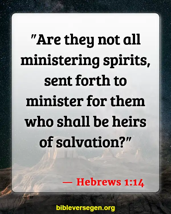 Bible Verses About Heavenly Realms (Hebrews 1:14)