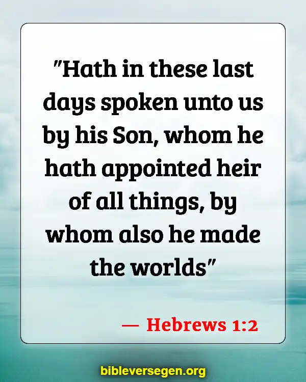 Bible Verses About The Name Of Jesus (Hebrews 1:2)