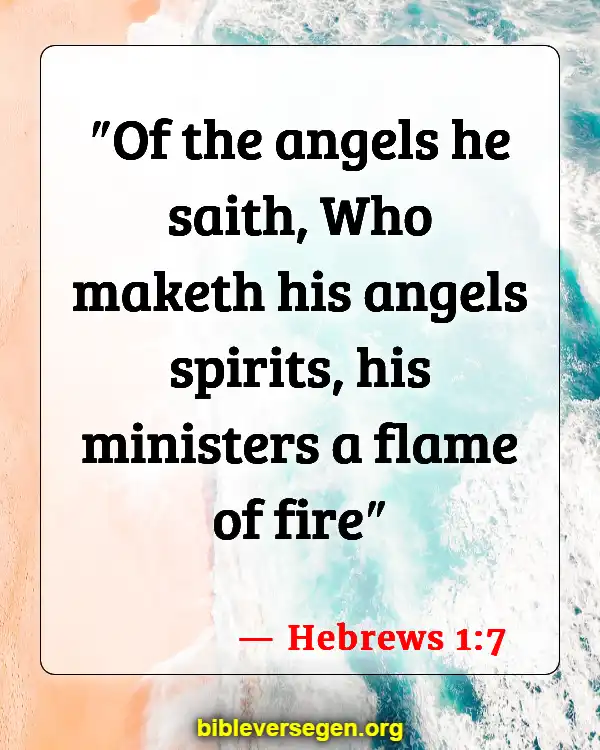 Bible Verses About Satan And A Third Of Angels Caste Out Of Heaven (Hebrews 1:7)