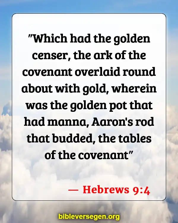 Bible Verses About Covenants (Hebrews 9:4)