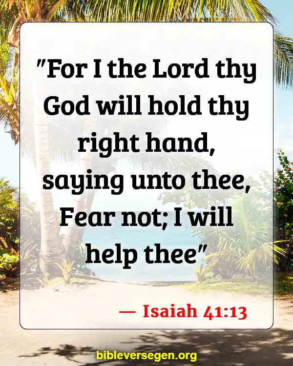 Bible Verses About Balancing (Isaiah 41:13)