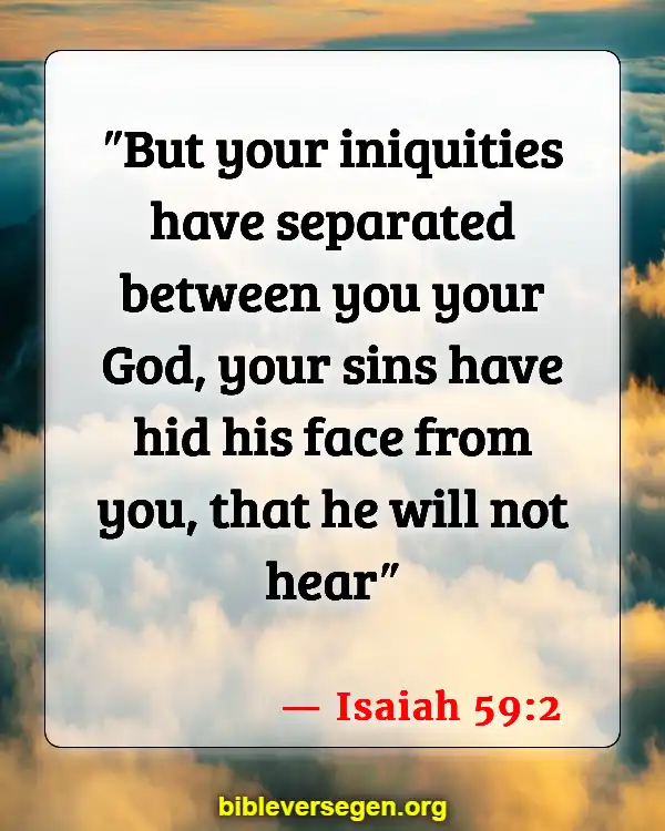 Bible Verses About God Answering Prayers (Isaiah 59:2)