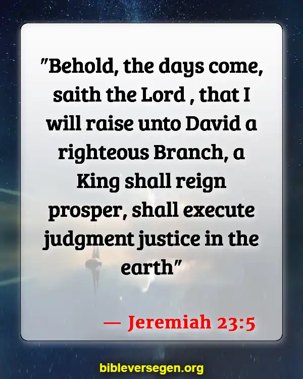 Bible Verses About Plans To Prosper (Jeremiah 23:5)