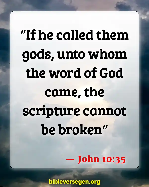 Bible Verses About Knowing His Voice (John 10:35)